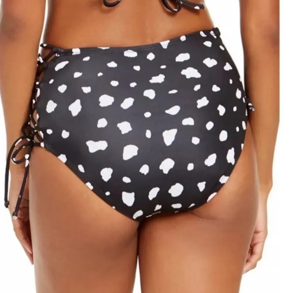 Sundazed COW Spot Stella High Waist Swim Bottom